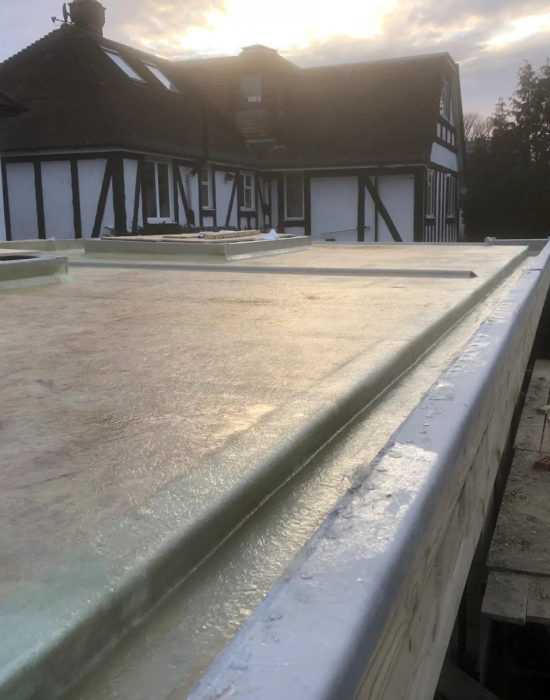 Flat roof